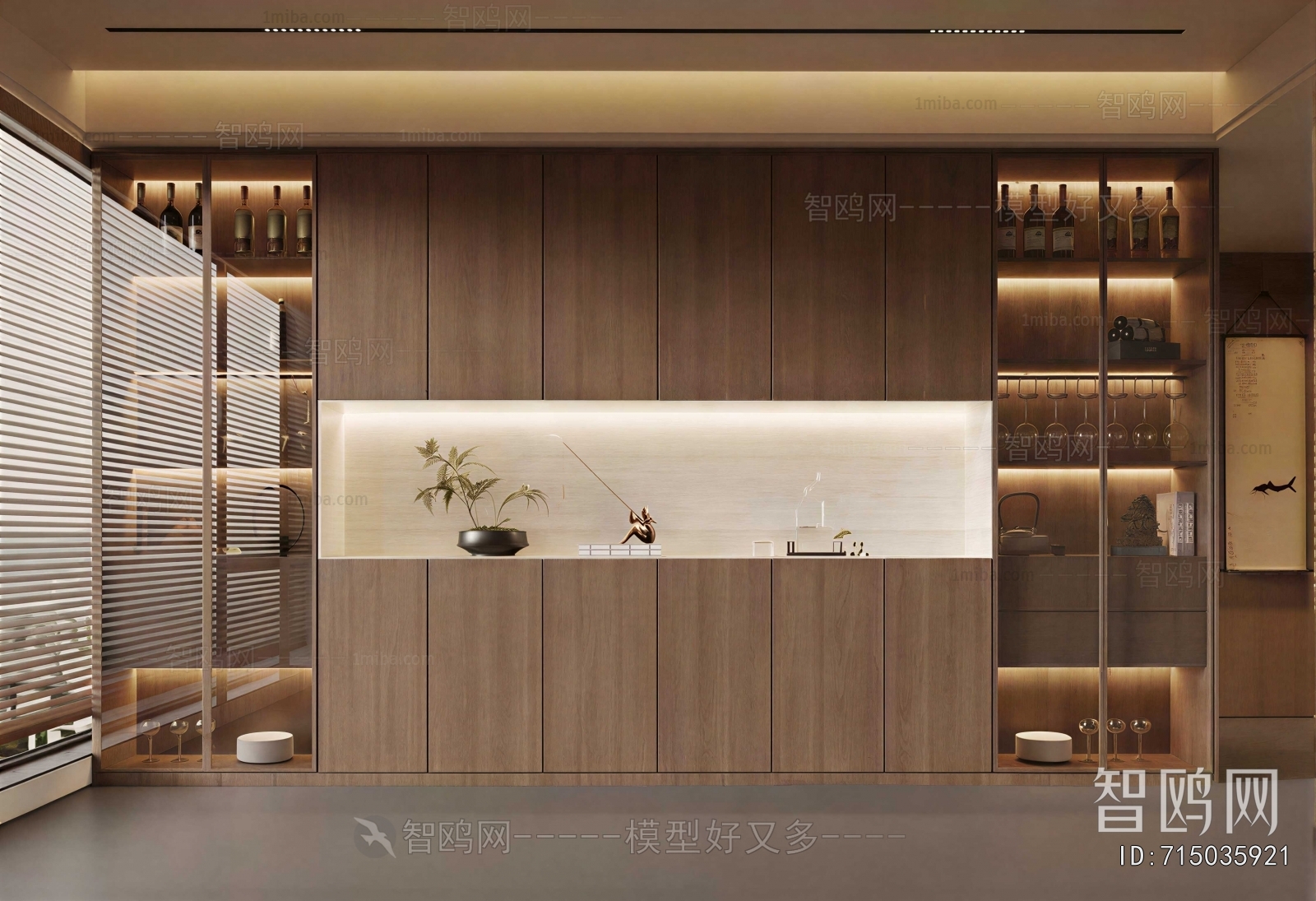 New Chinese Style Sideboard