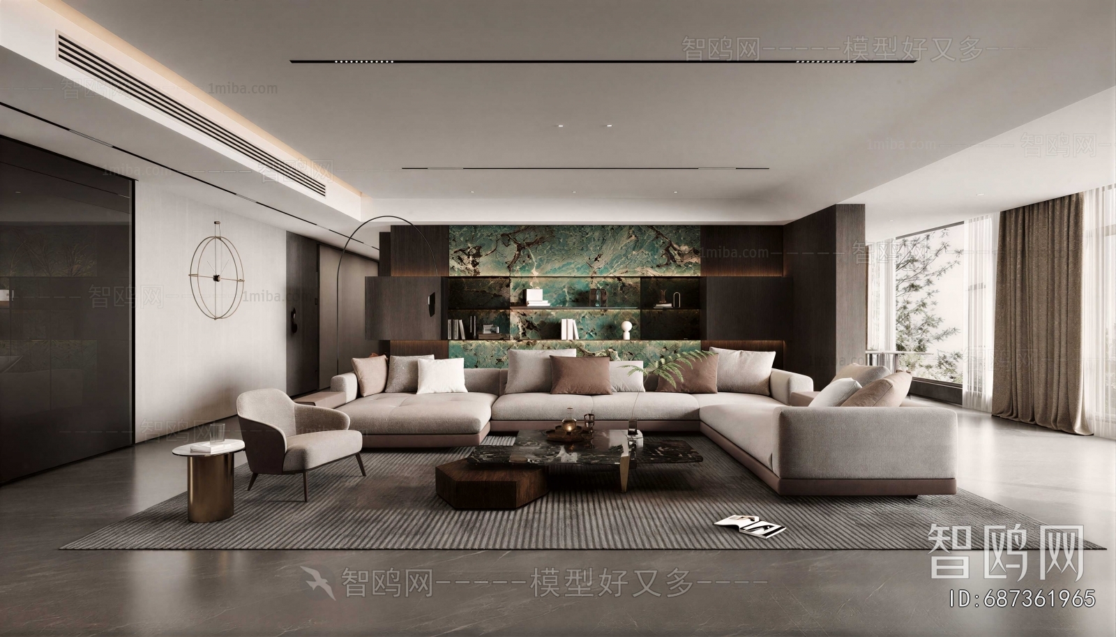 Modern A Living Room