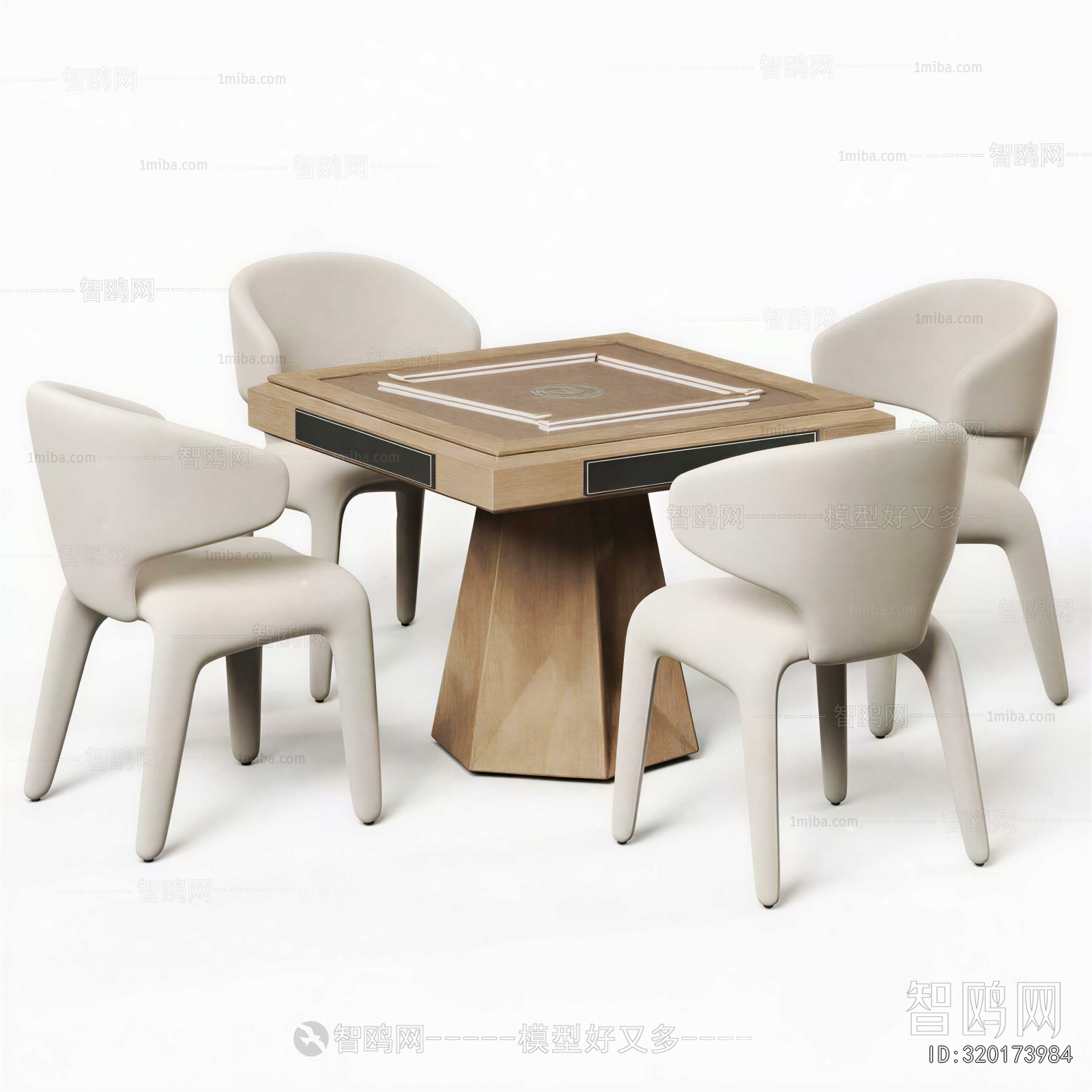 Modern Mahjong Tables And Chairs