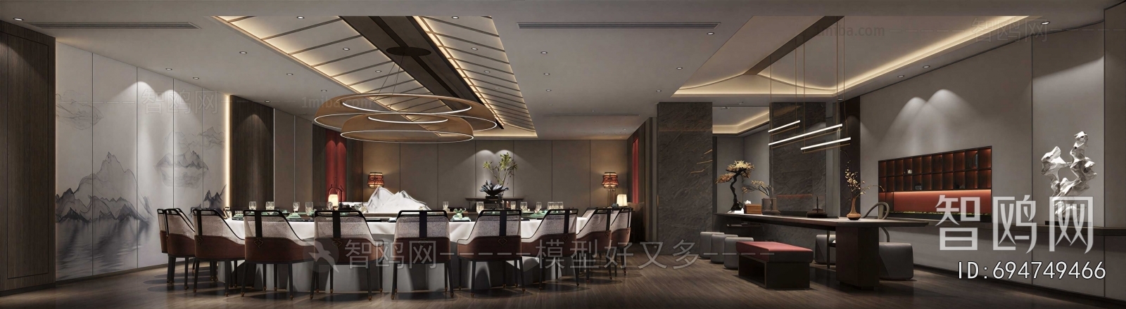 New Chinese Style Restaurant Box