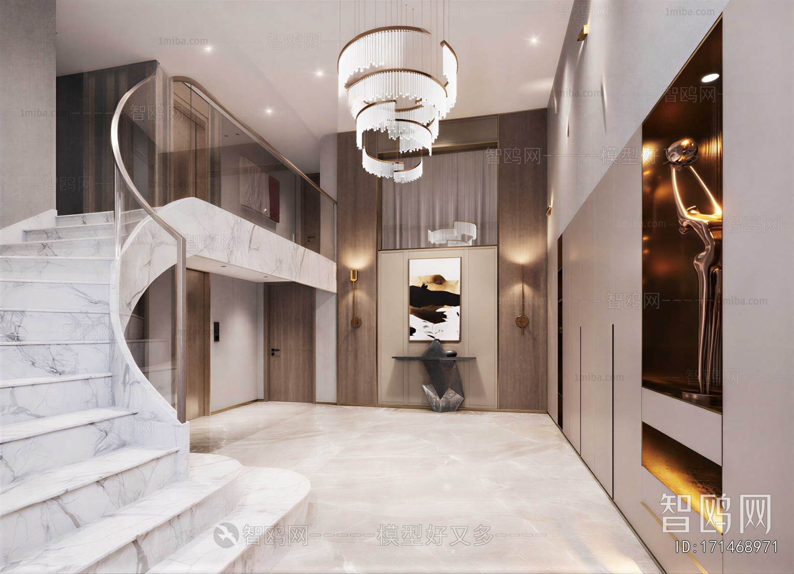 Modern Hallway