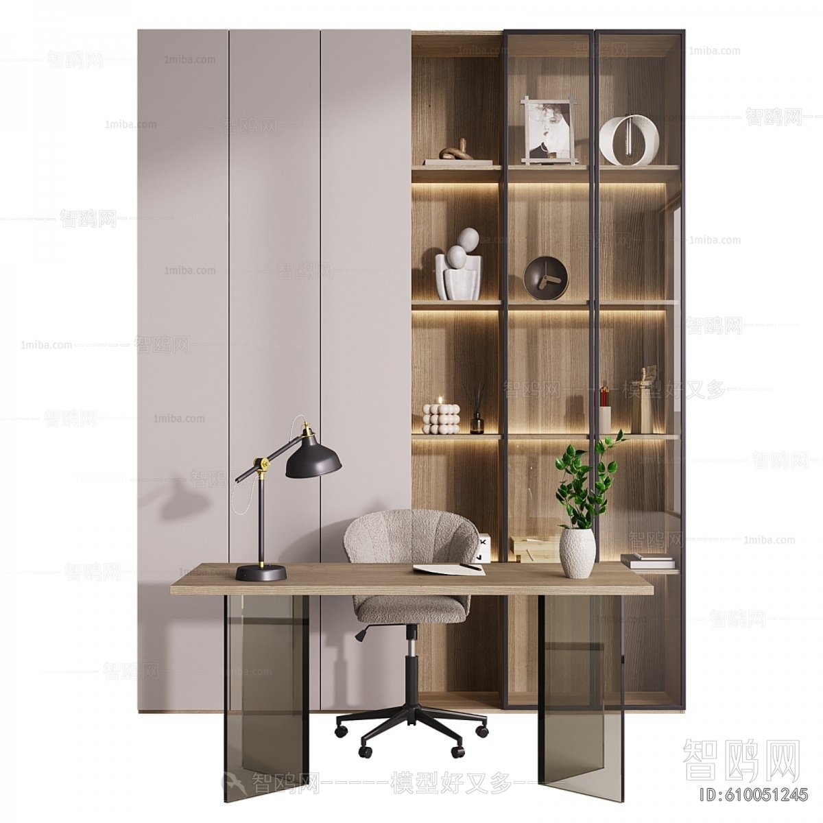 Modern Office Desk And Chair