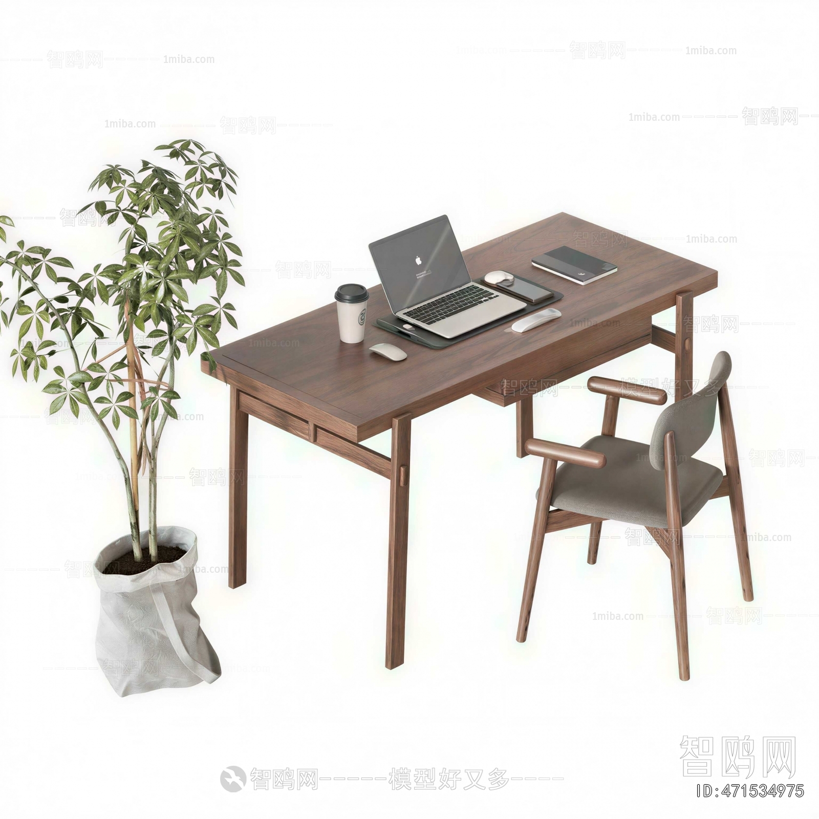 Modern Computer Desk And Chair