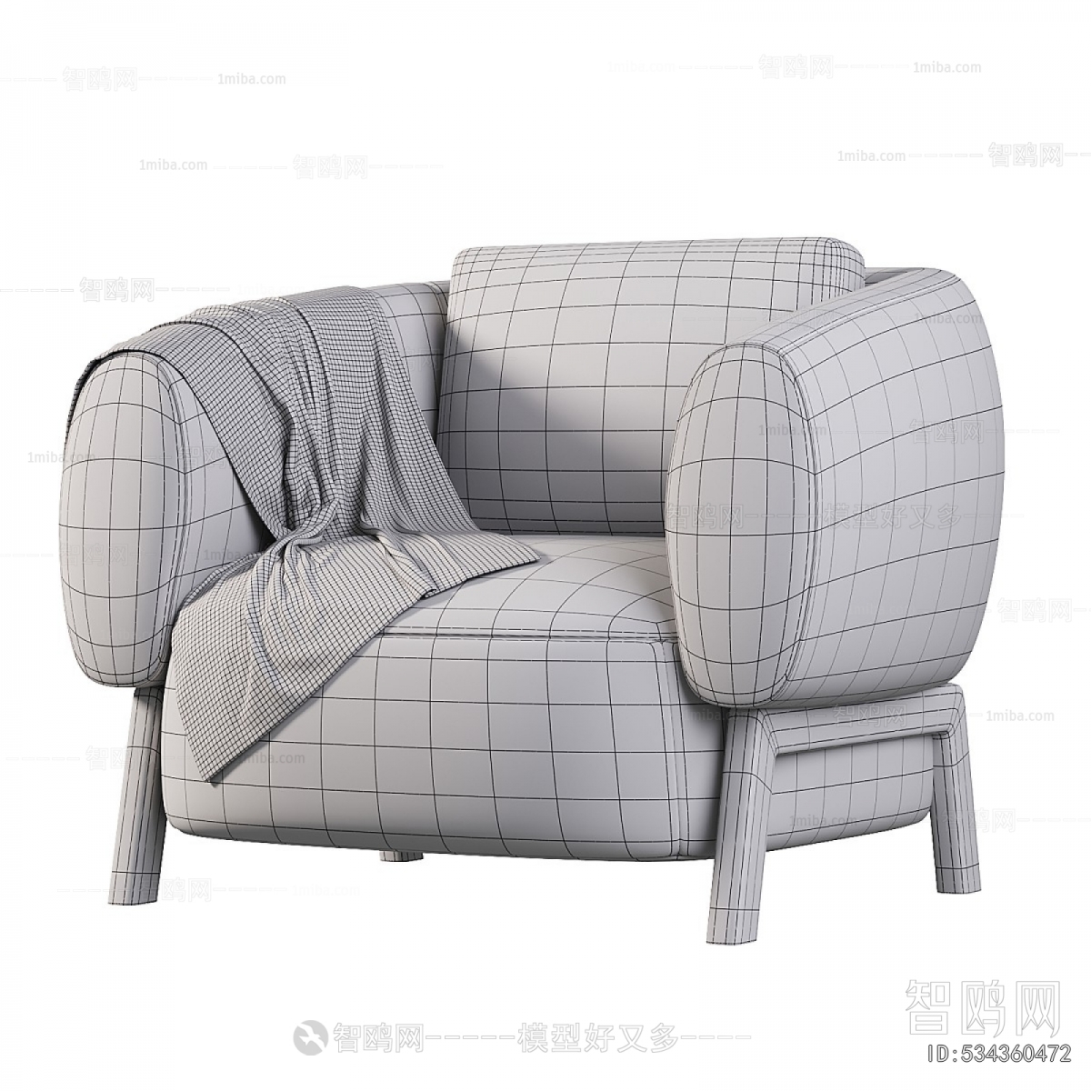 American Style Single Sofa