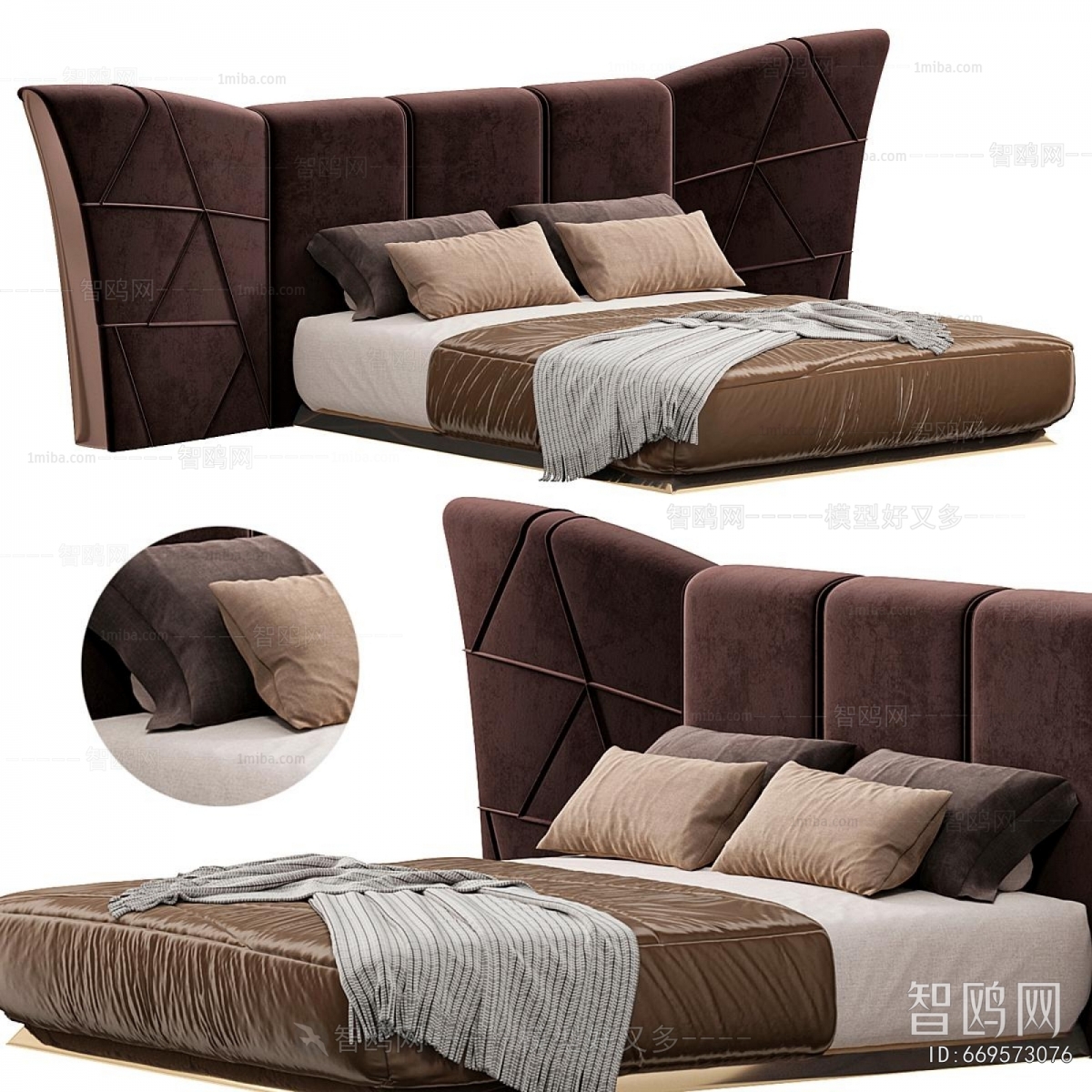 Modern Double Bed