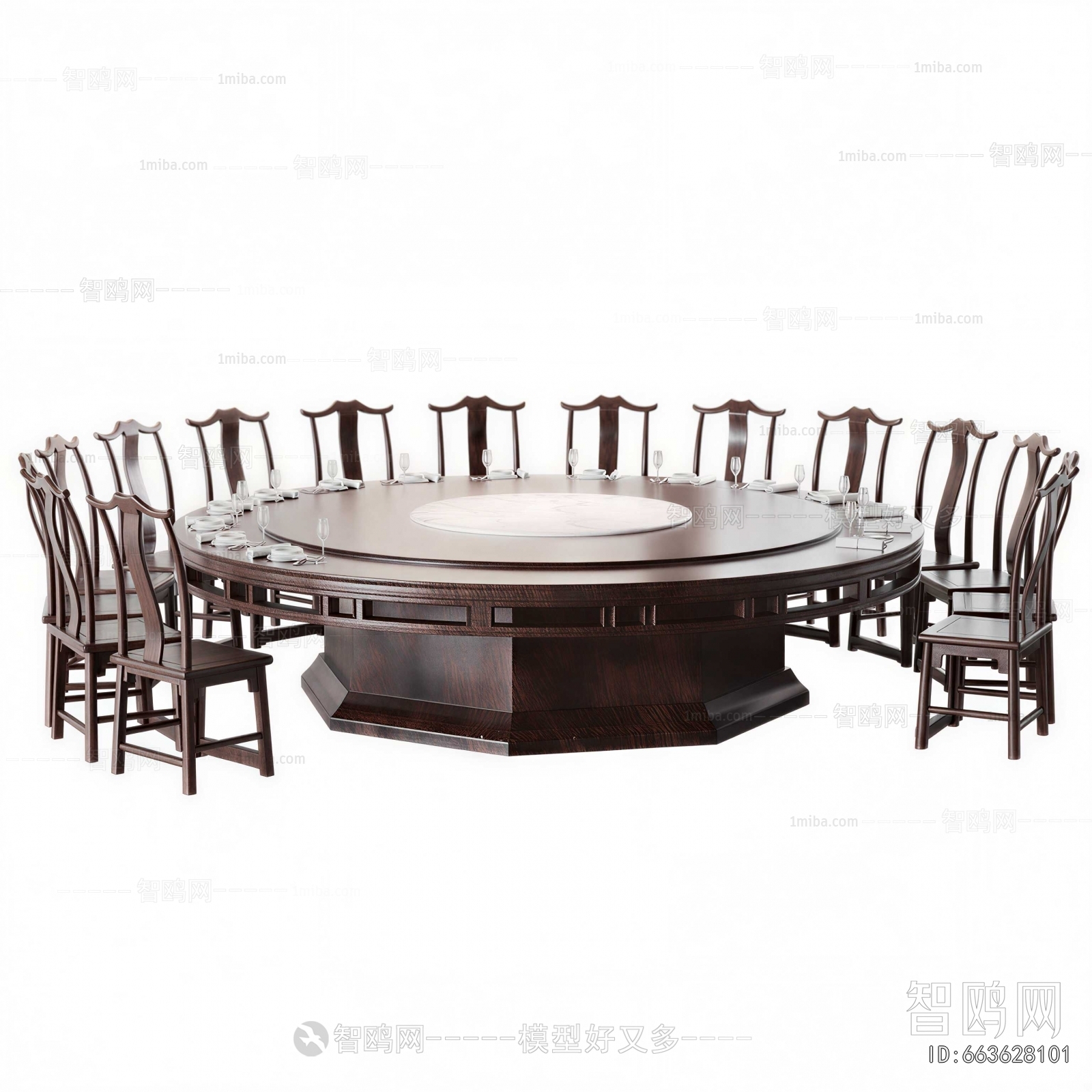 New Chinese Style Dining Table And Chairs