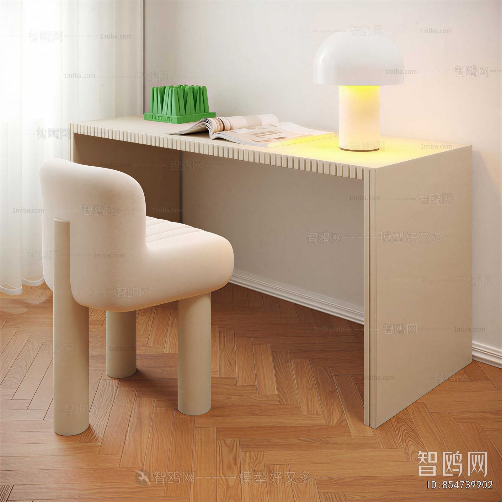 Modern Computer Desk And Chair