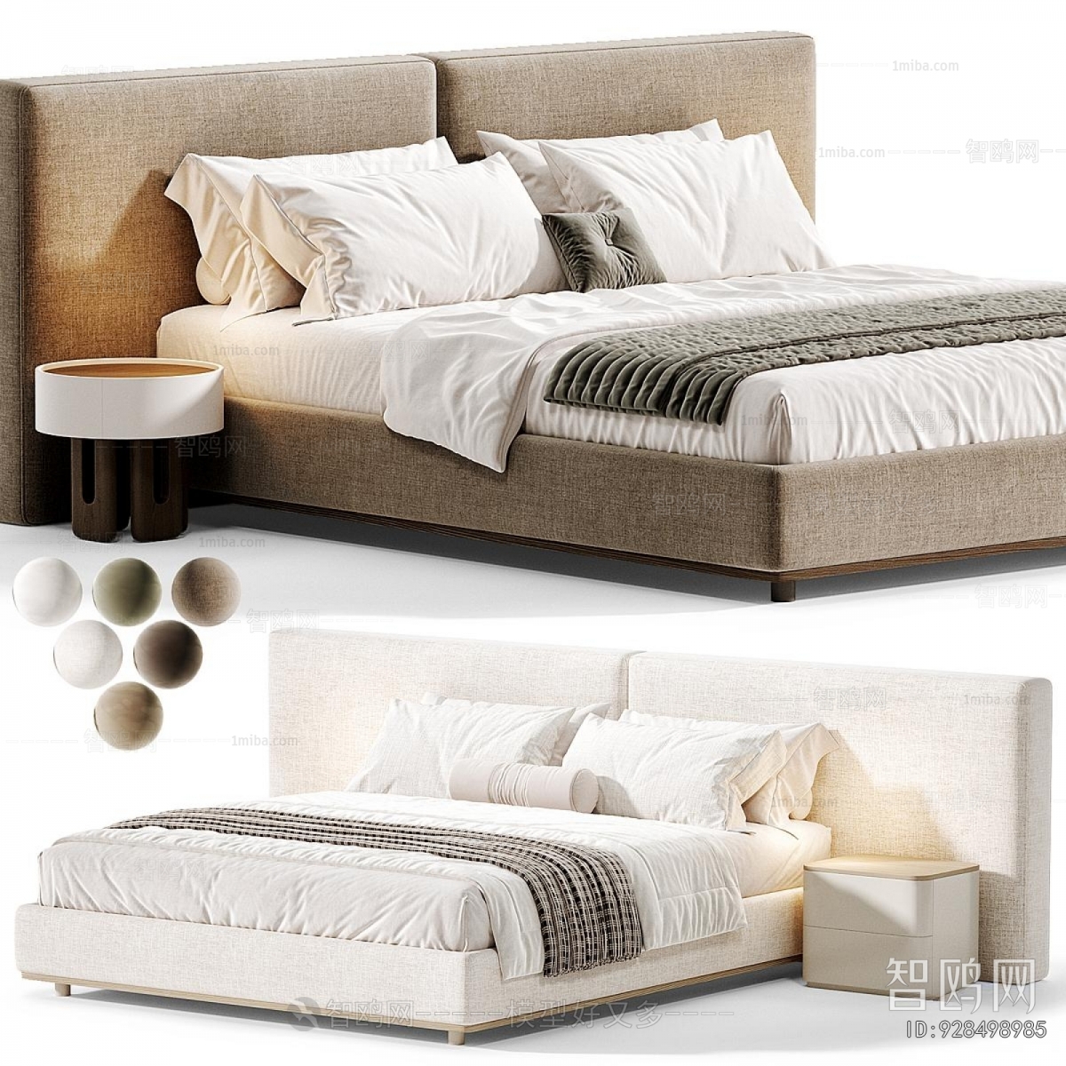 Modern Double Bed