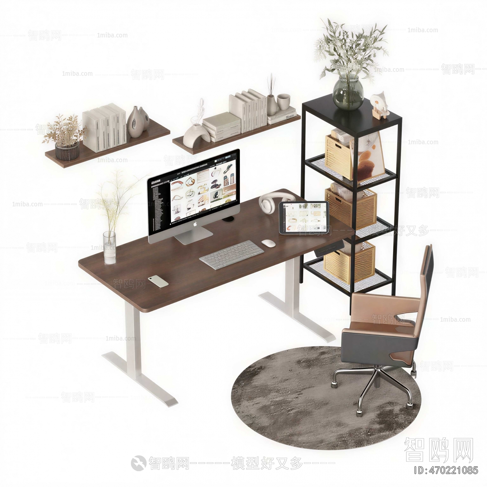 Modern Computer Desk And Chair