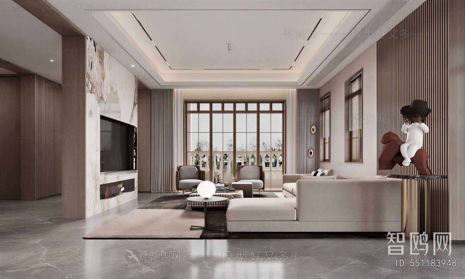Modern A Living Room