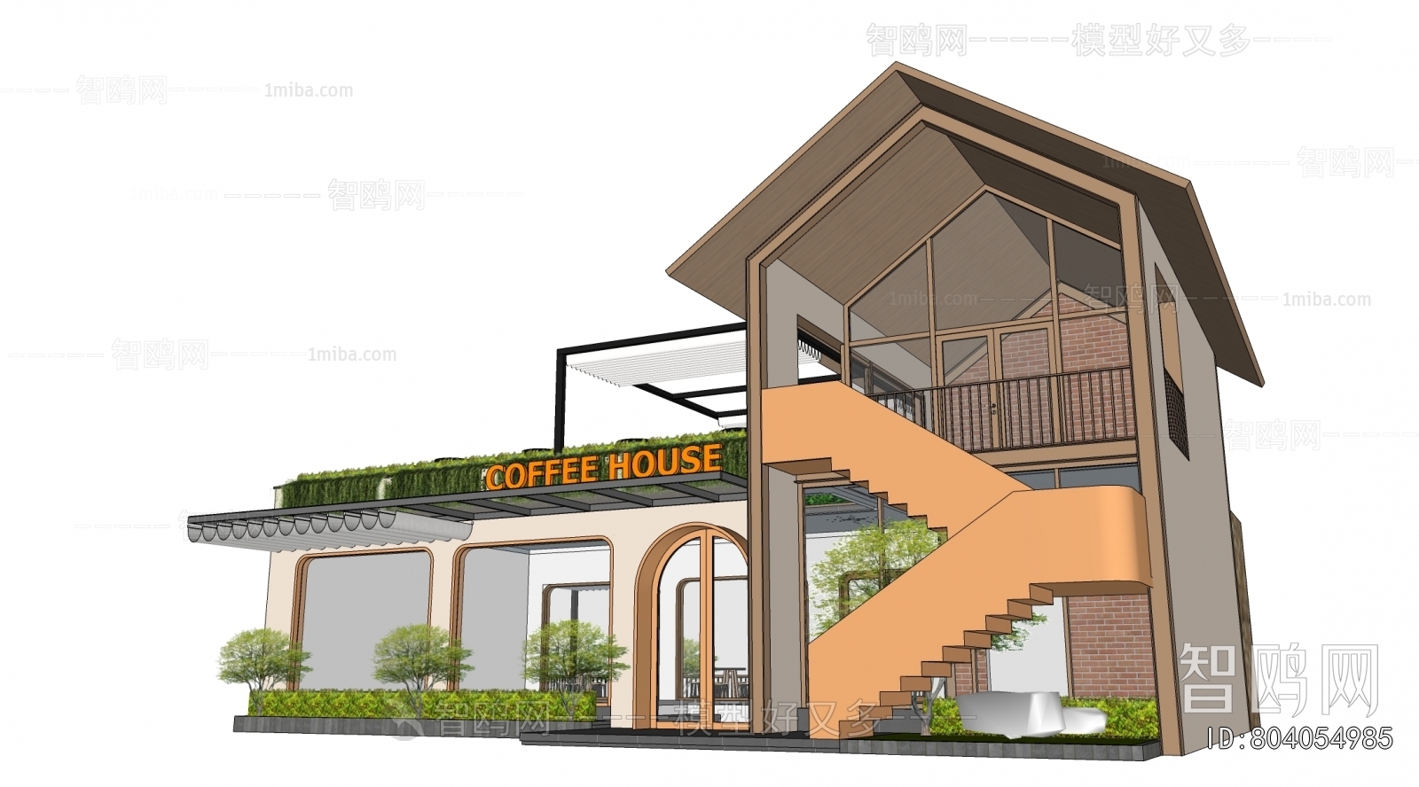 Modern Appearance Of Commercial Building