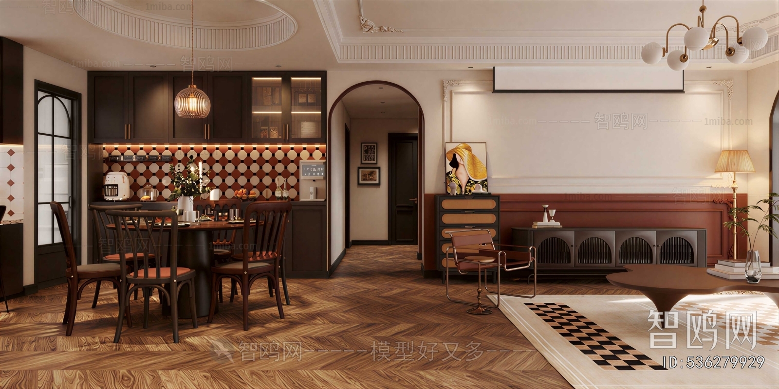 French Style Dining Room