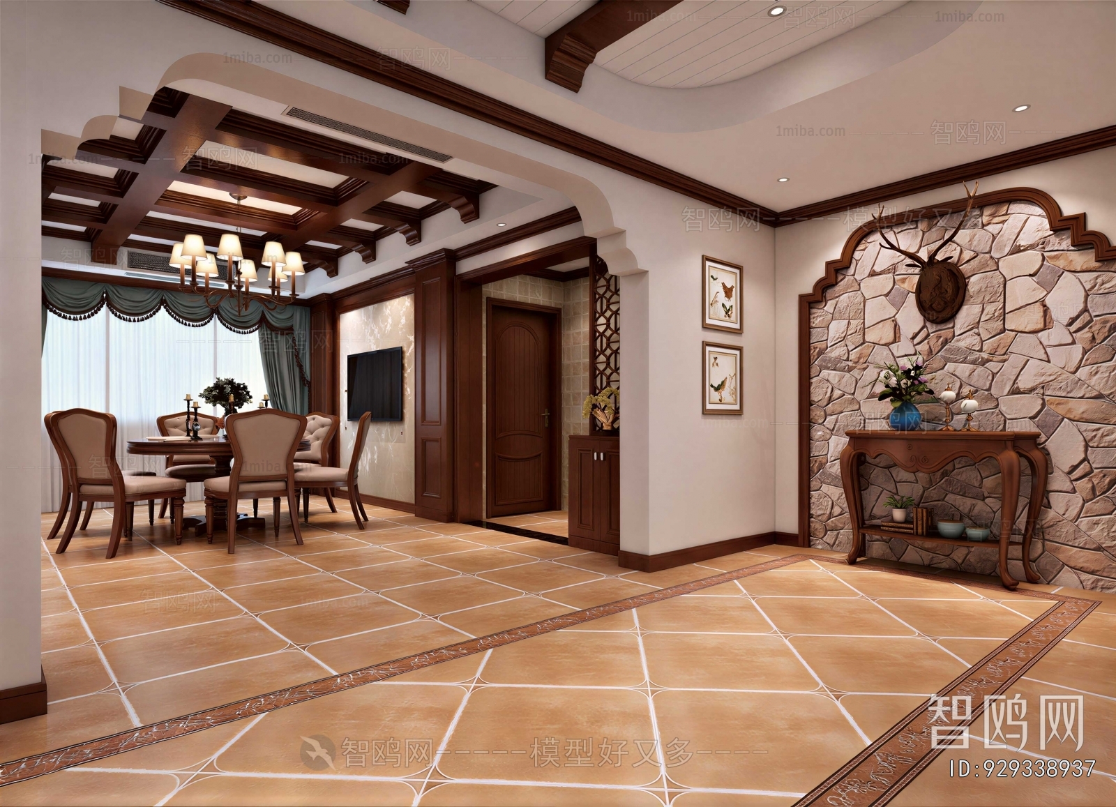 American Style Dining Room