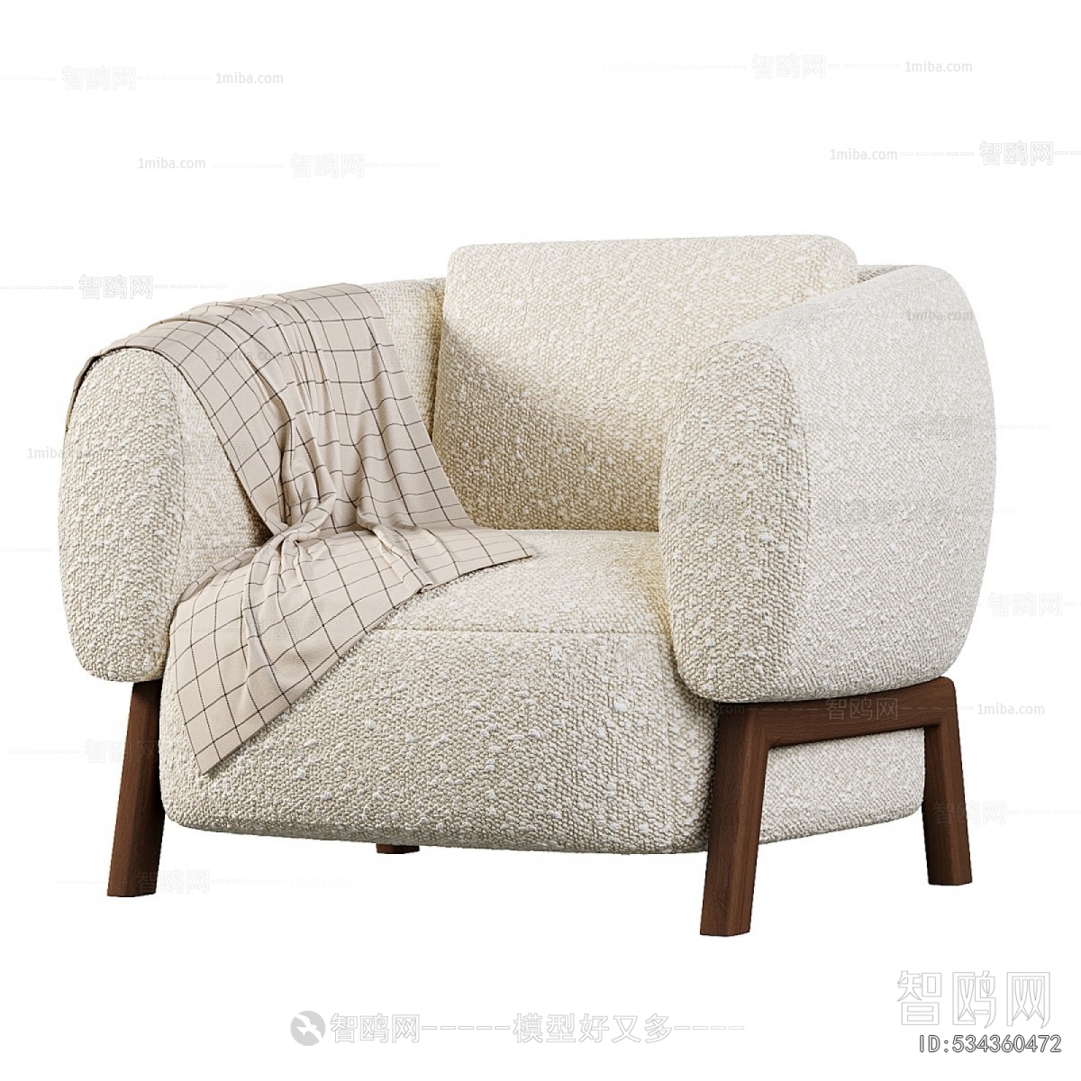 American Style Single Sofa