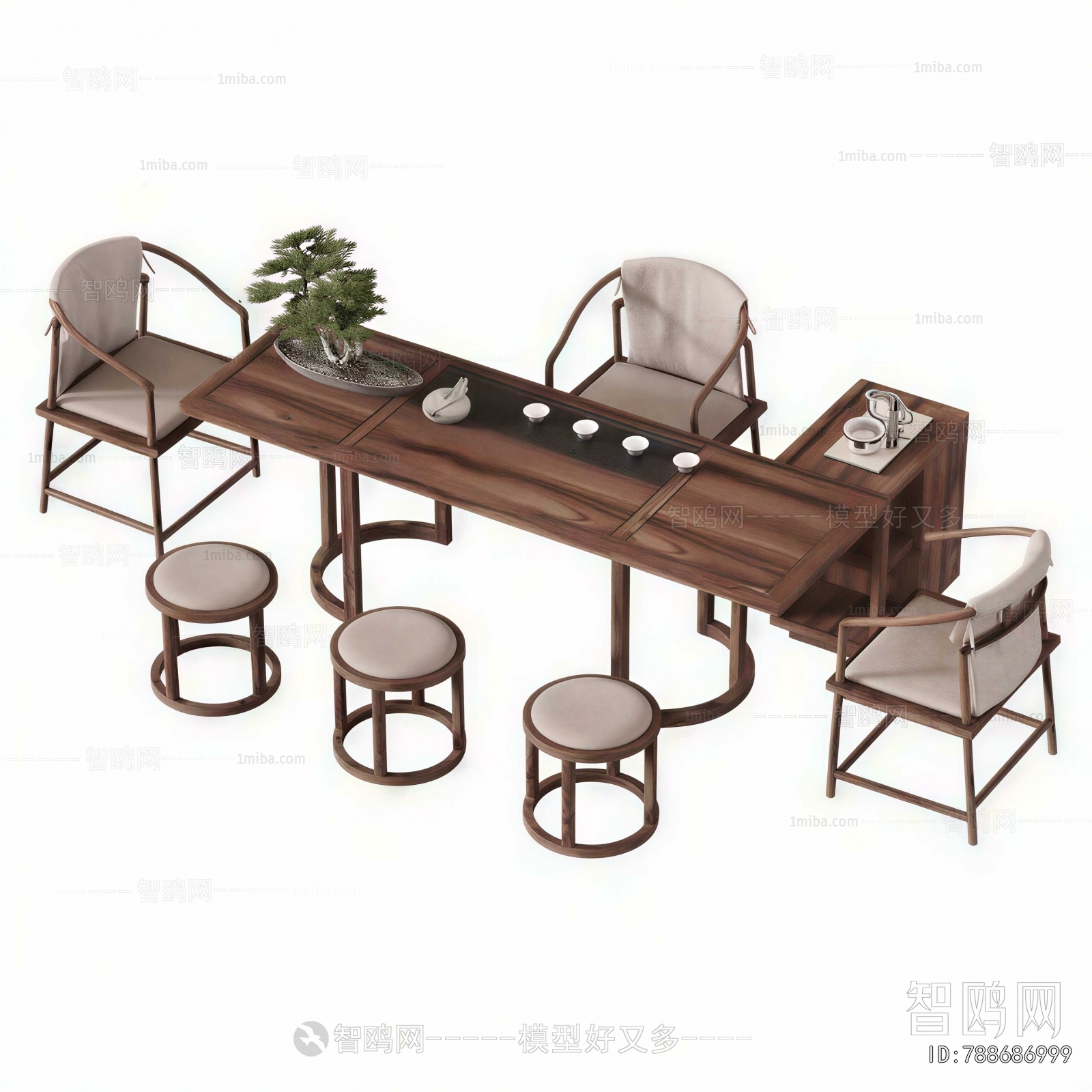 New Chinese Style Tea Tables And Chairs