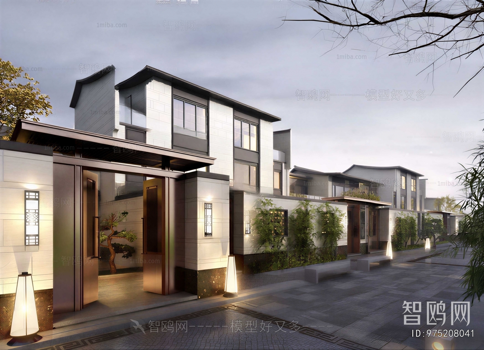 New Chinese Style Townhouse
