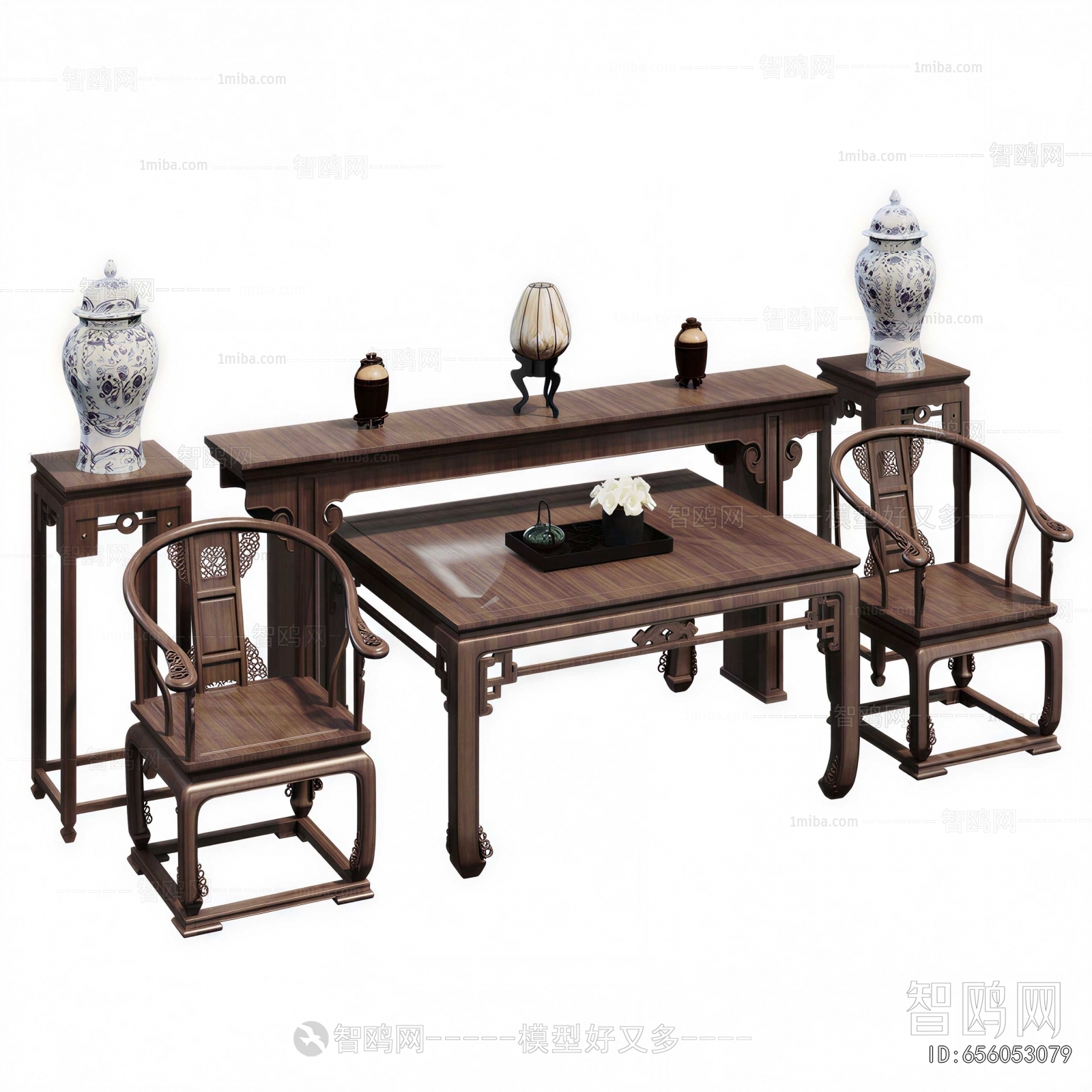 New Chinese Style Calligraphy And Painting