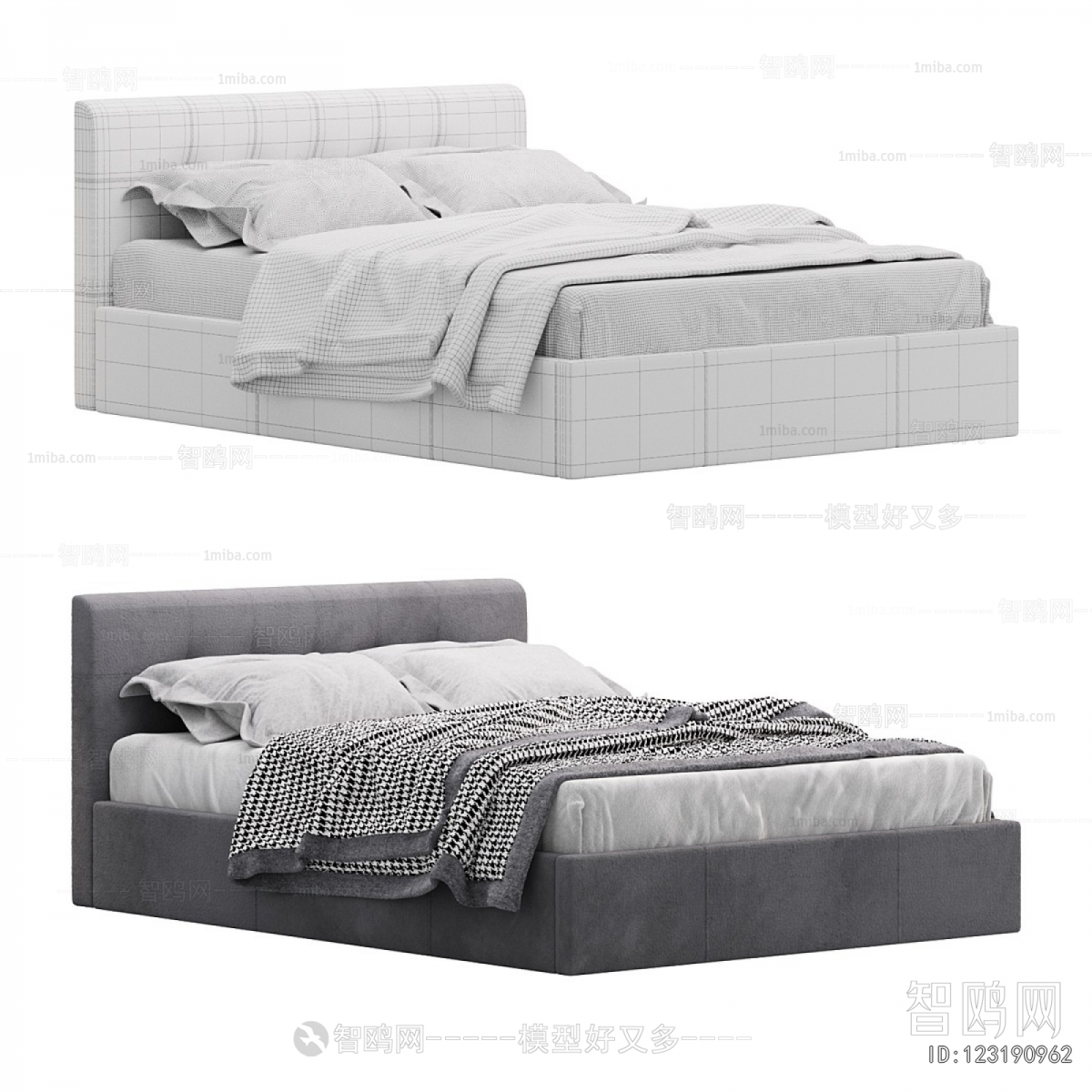 Modern Double Bed