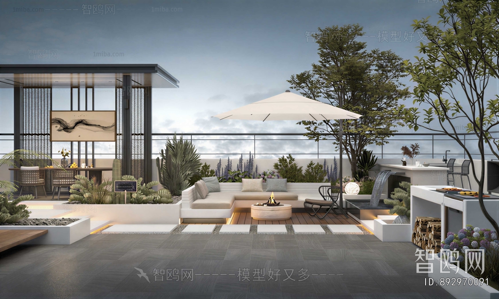 Modern Terrace