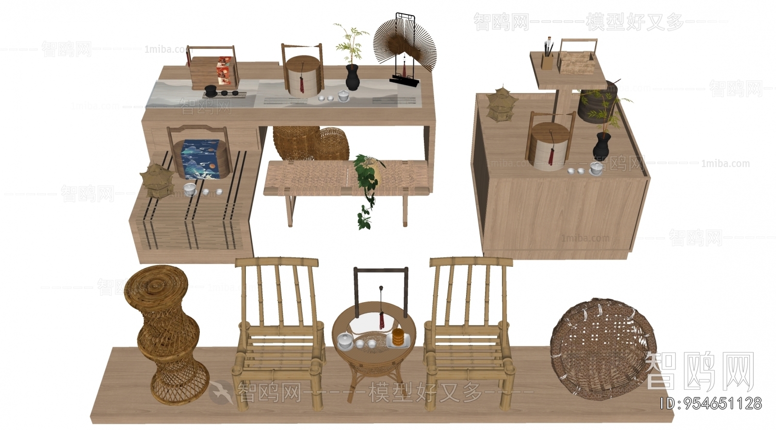 Modern New Chinese Style Chinese Style Showcase