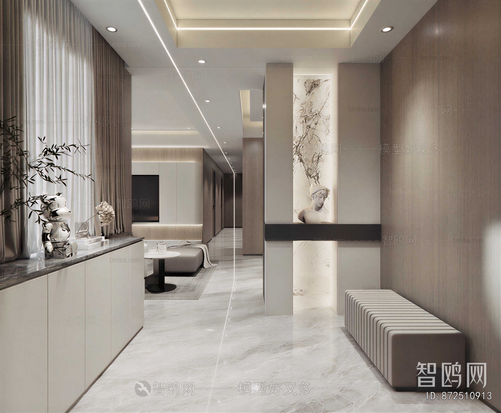 Modern Hallway