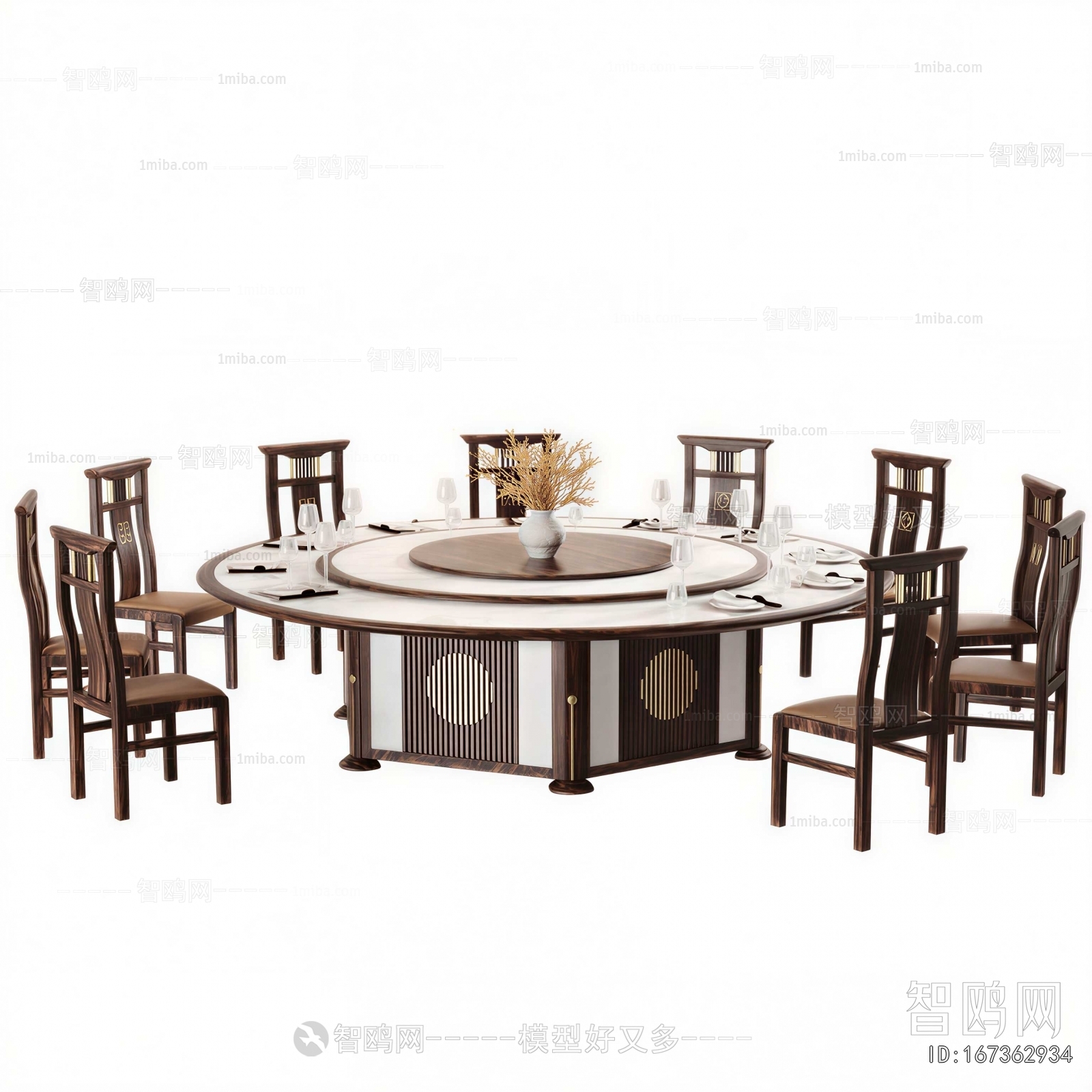 New Chinese Style Dining Table And Chairs