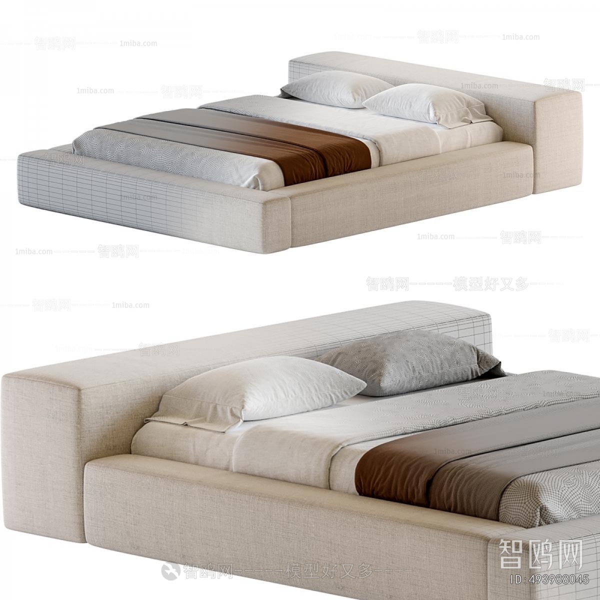 Modern Double Bed