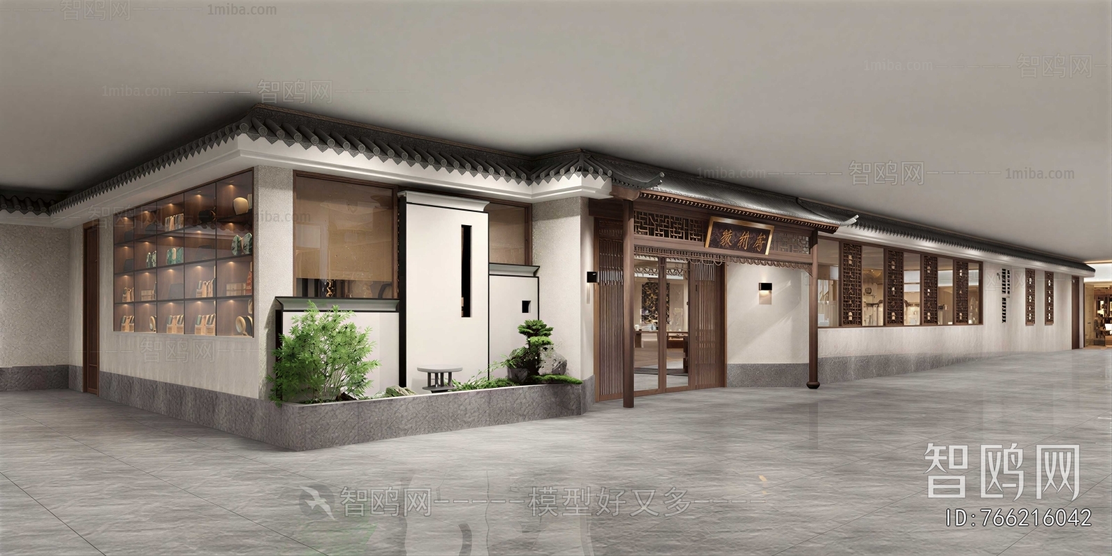 New Chinese Style Facade Element