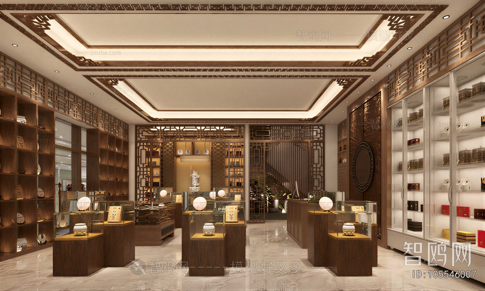 New Chinese Style Retail Stores