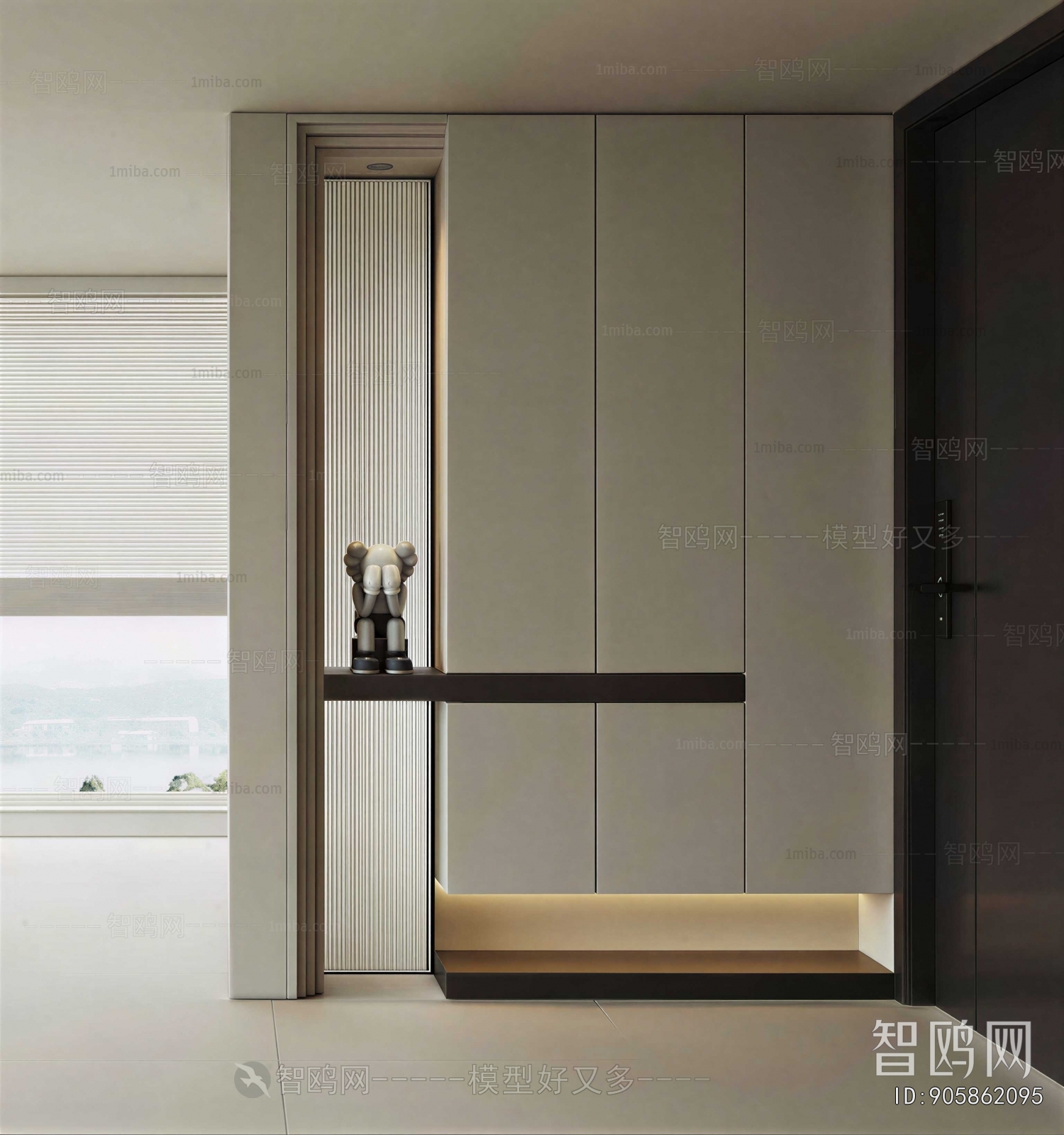 Modern Shoe Cabinet