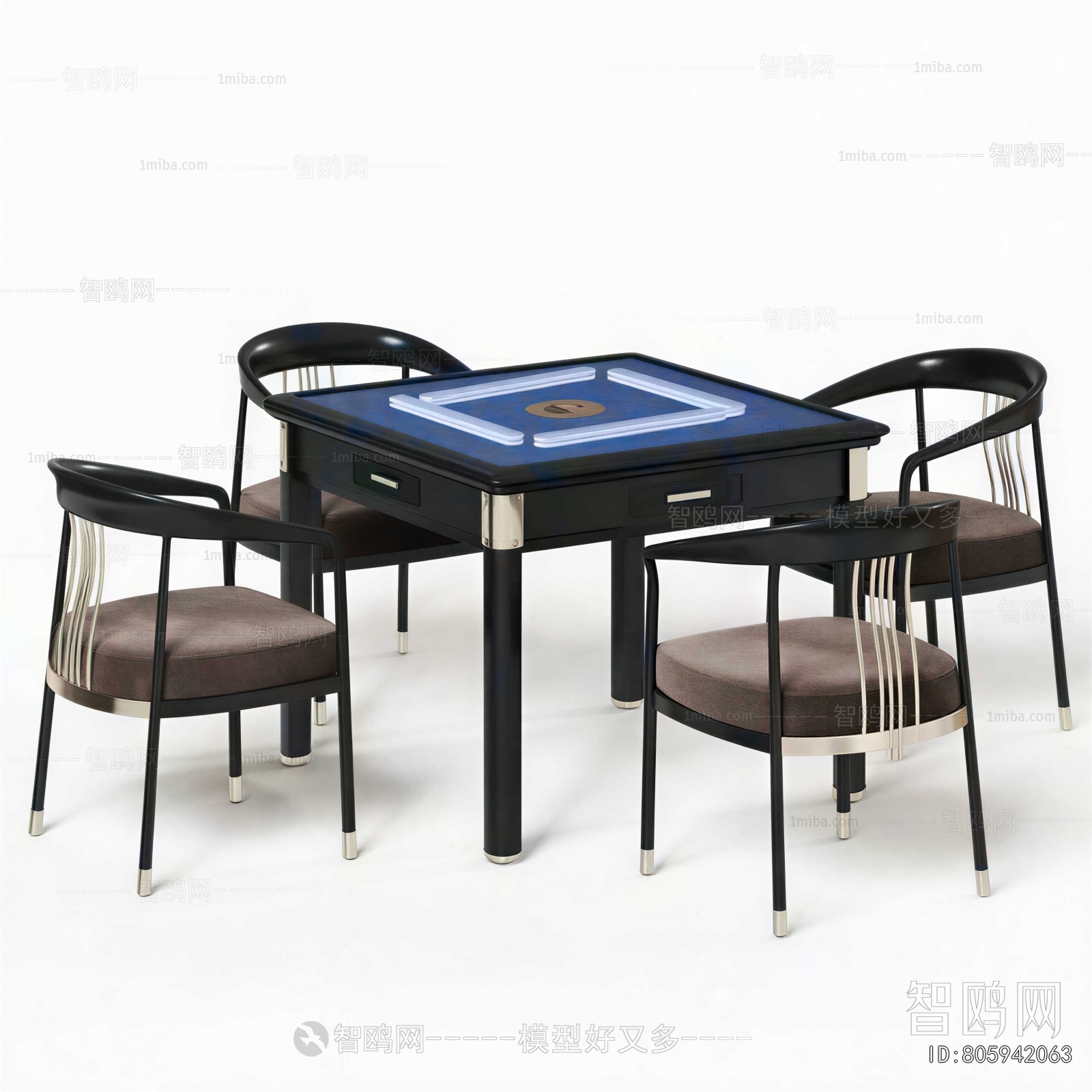 Modern Mahjong Tables And Chairs