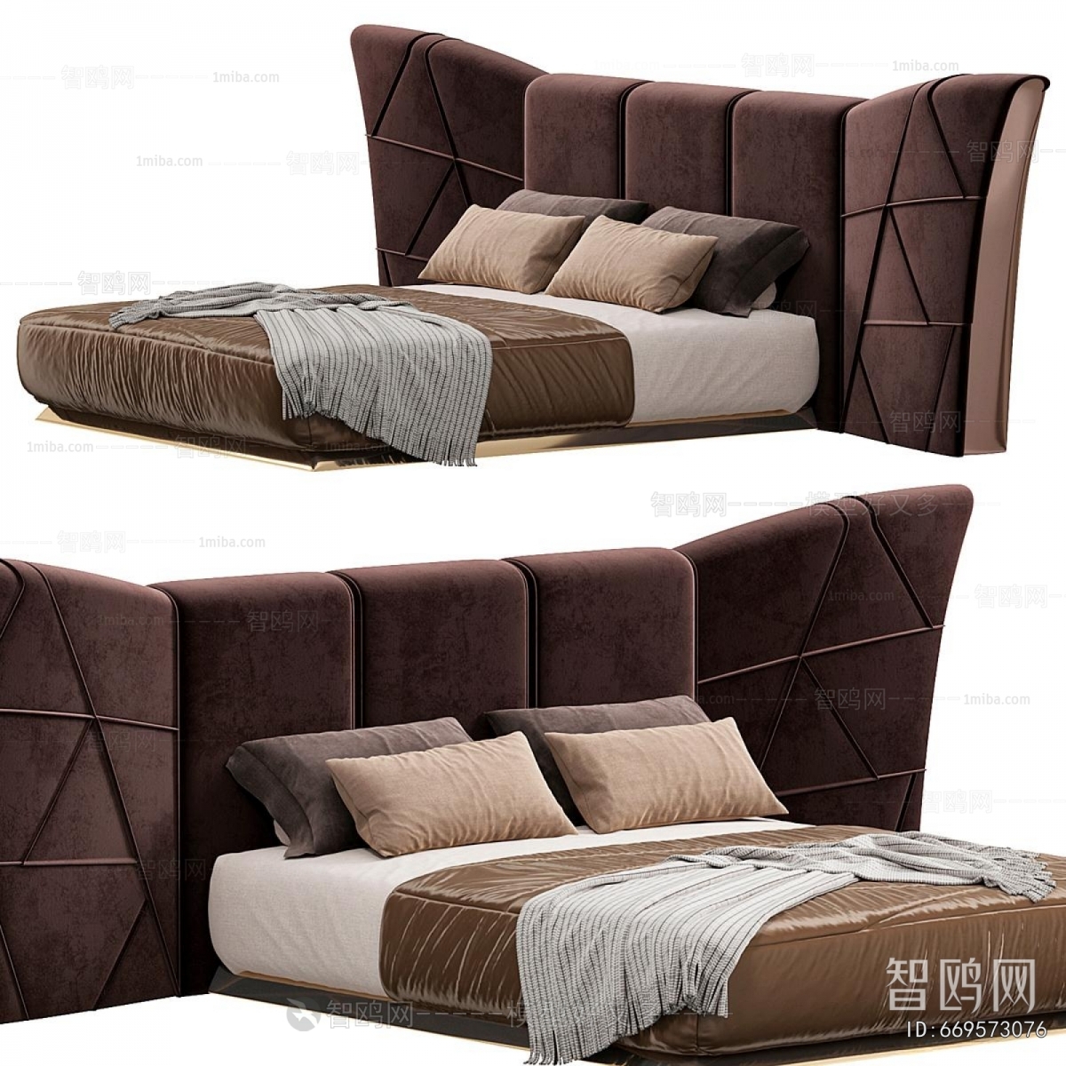 Modern Double Bed