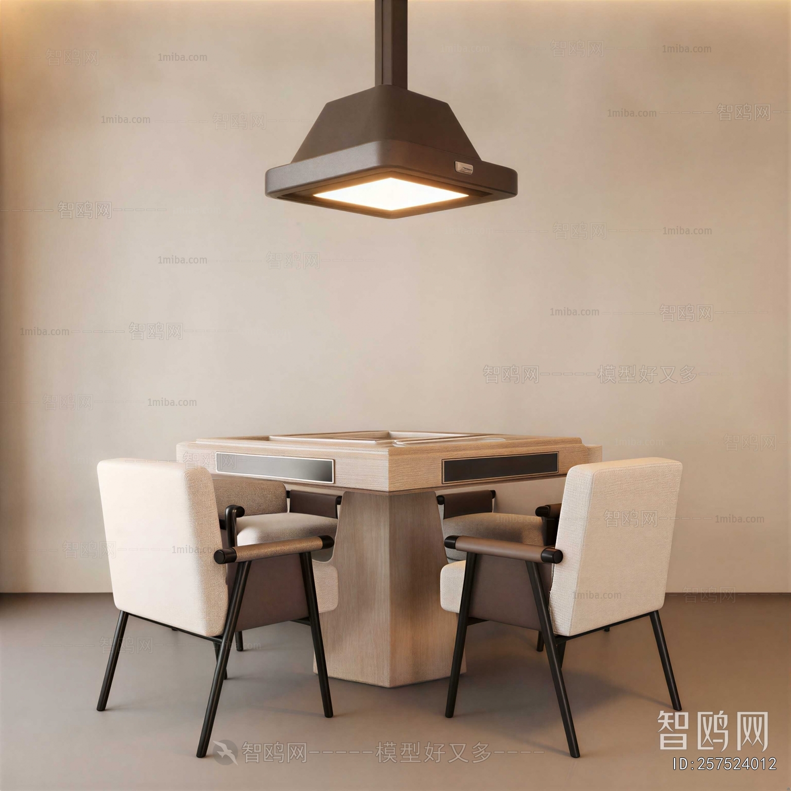 Modern Mahjong Tables And Chairs