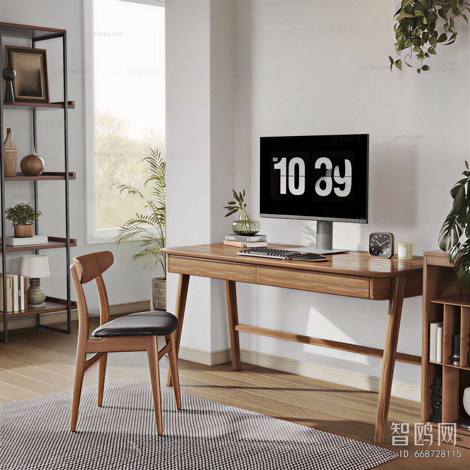 Modern Computer Desk And Chair