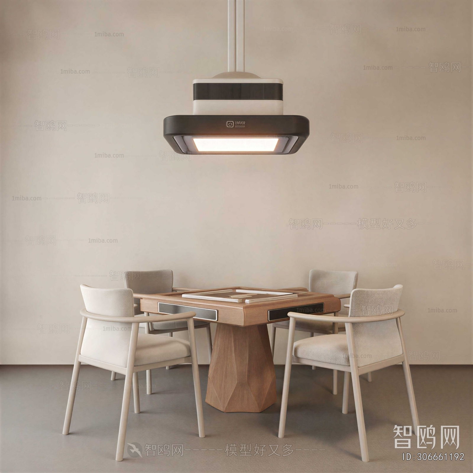 Modern Mahjong Tables And Chairs