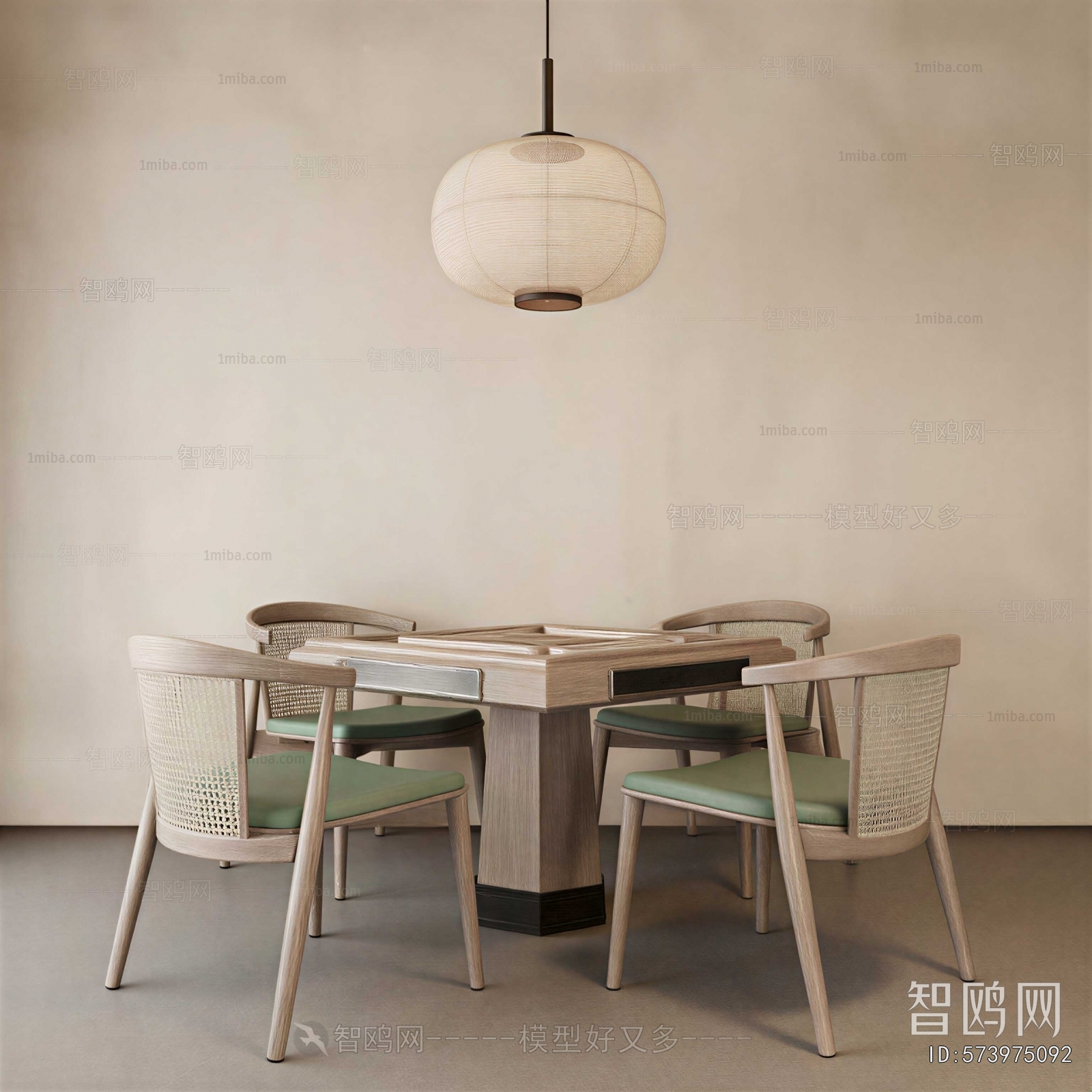 New Chinese Style Mahjong Tables And Chairs