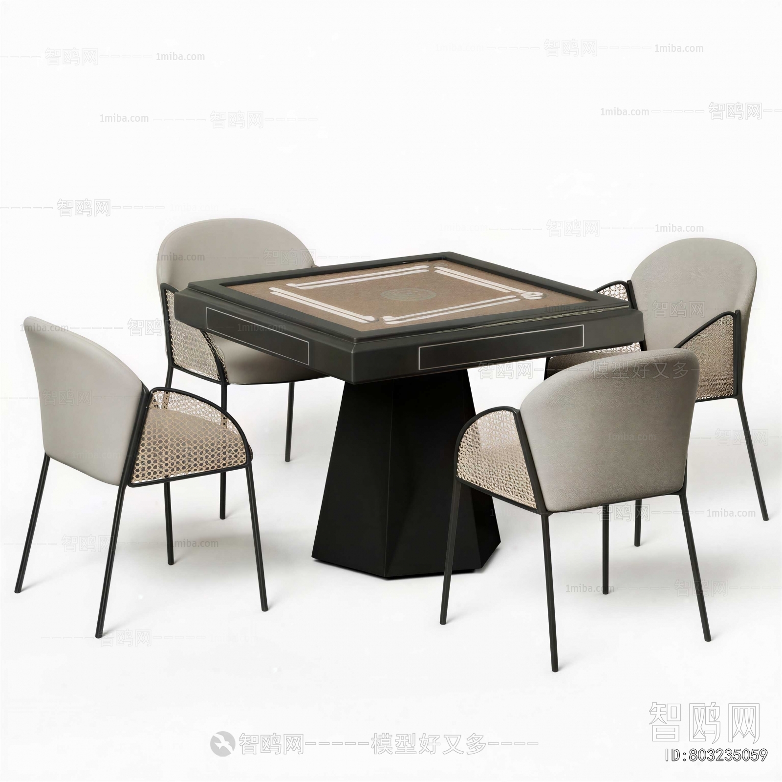 Modern Mahjong Tables And Chairs