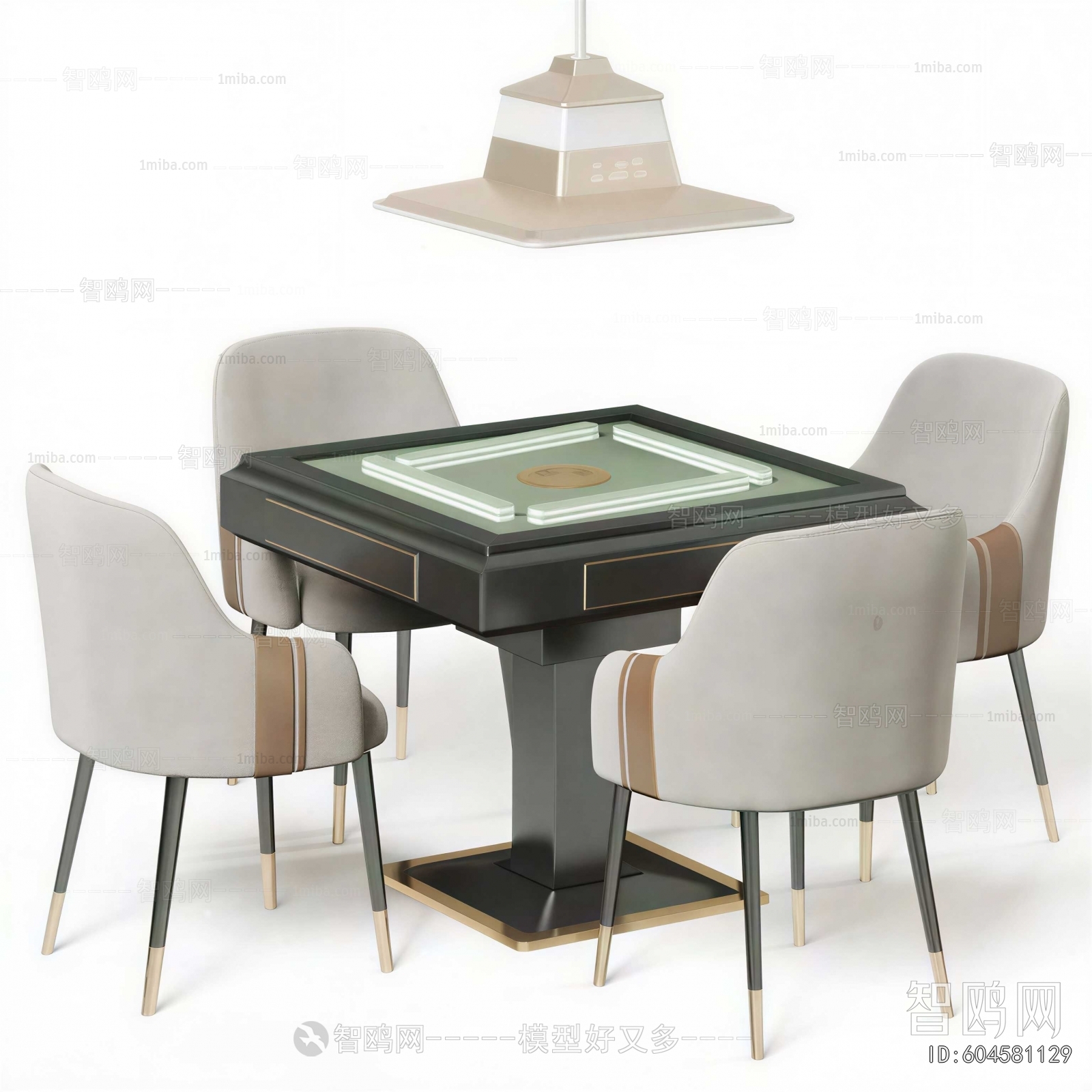 Modern Mahjong Tables And Chairs
