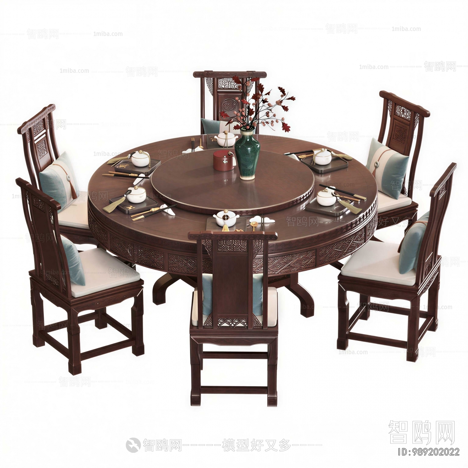 New Chinese Style Dining Table And Chairs