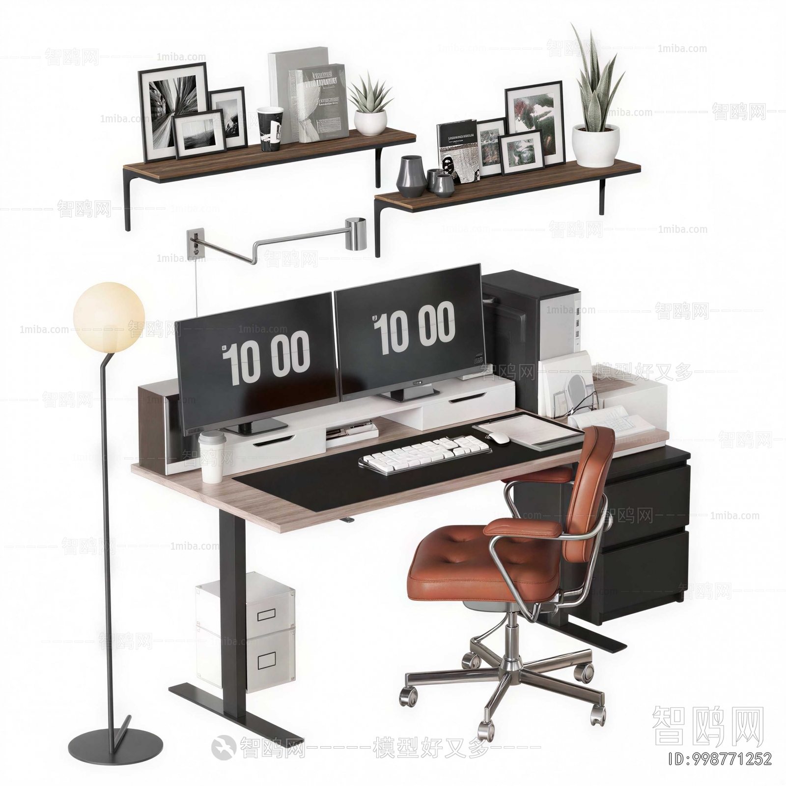 Modern Computer Desk And Chair