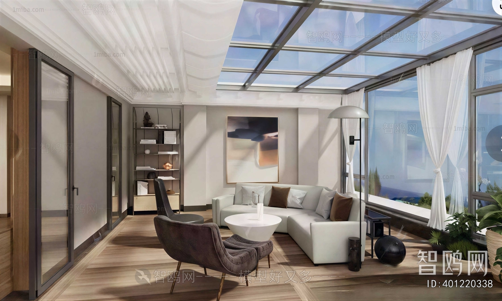 Modern Glass Sun Room