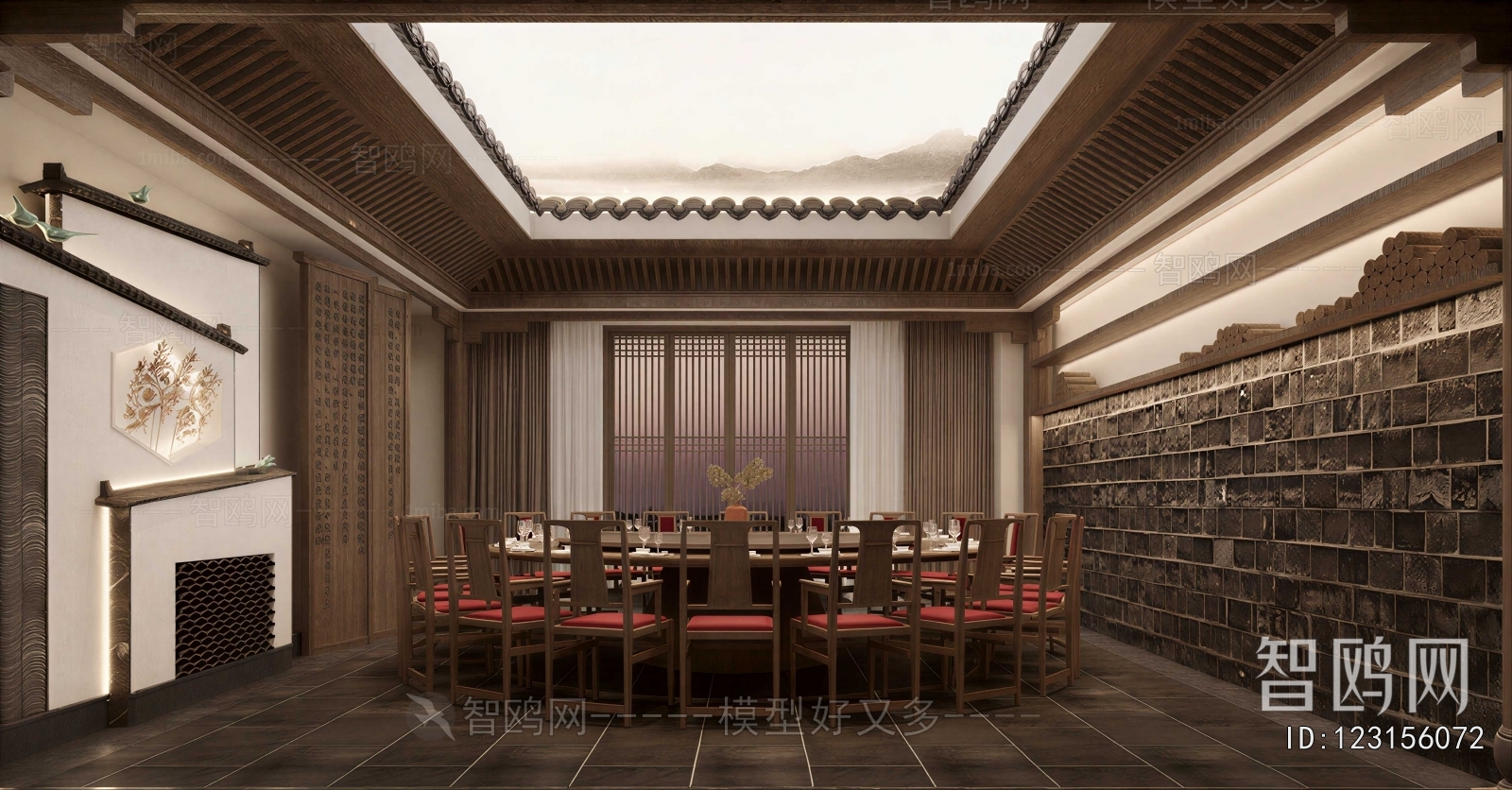 New Chinese Style Restaurant Box