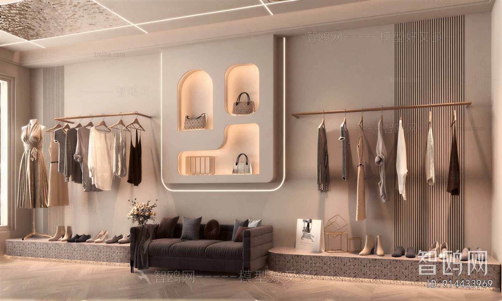 Wabi-sabi Style Clothing Store