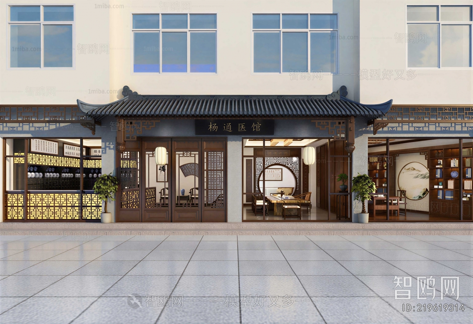 New Chinese Style Facade Element