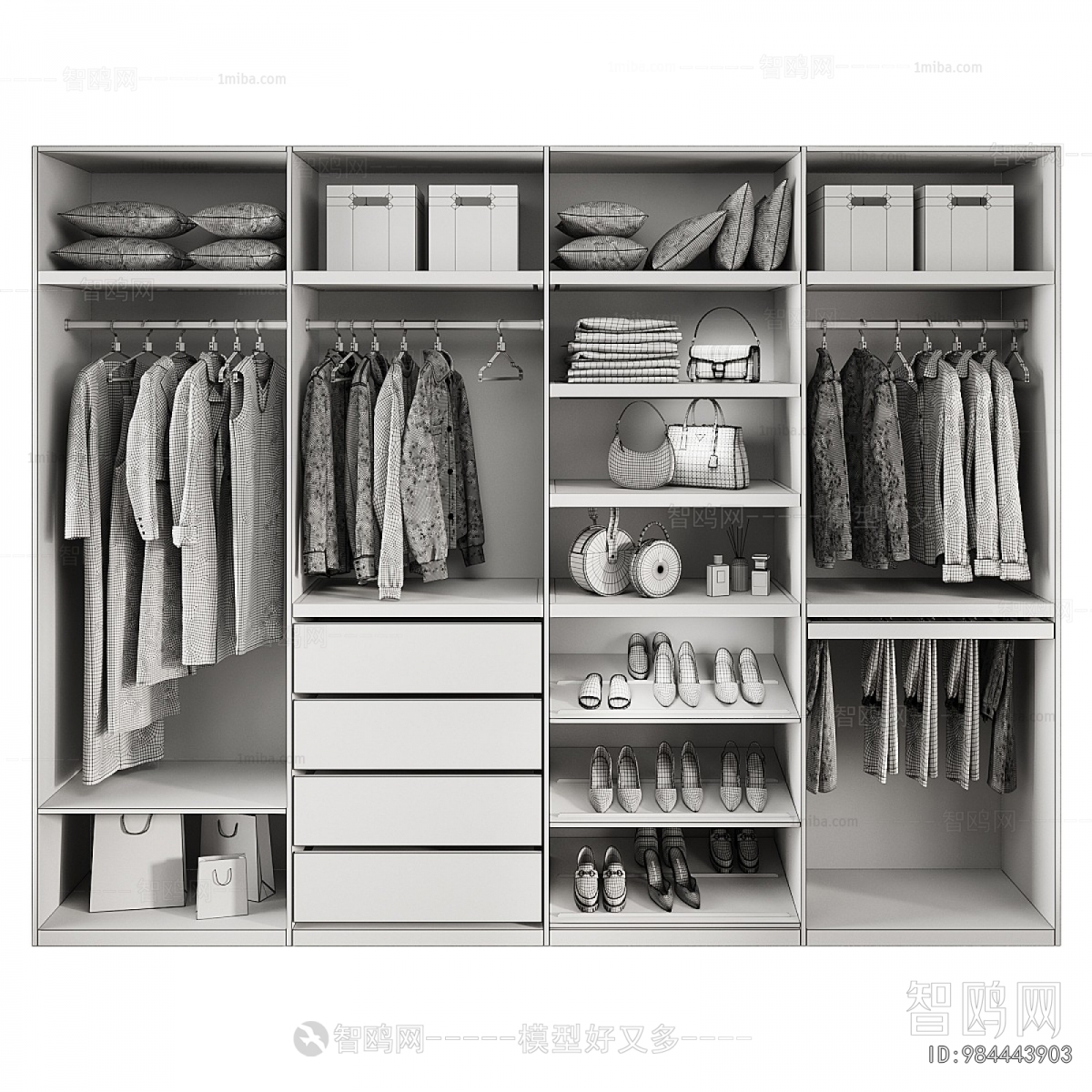 Modern The Wardrobe