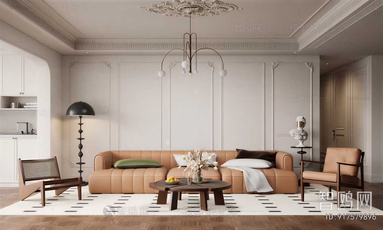 French Style A Living Room