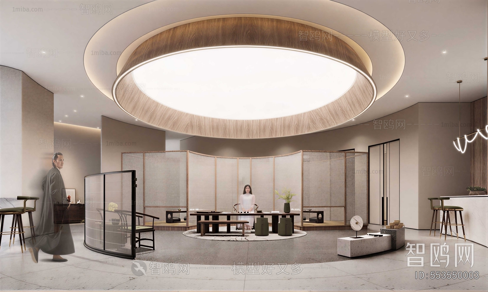 New Chinese Style Teahouse Tea House