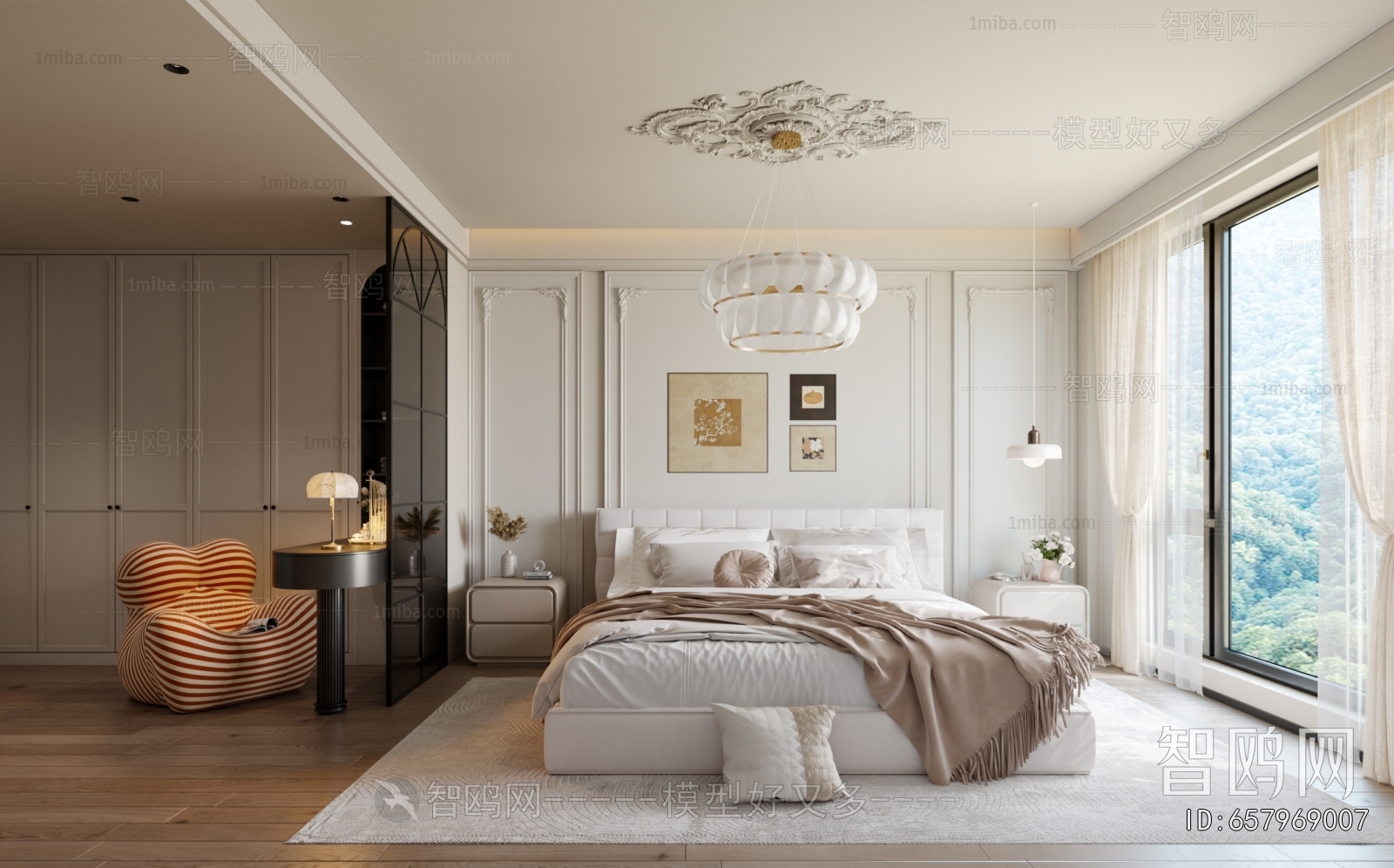 French Style Bedroom