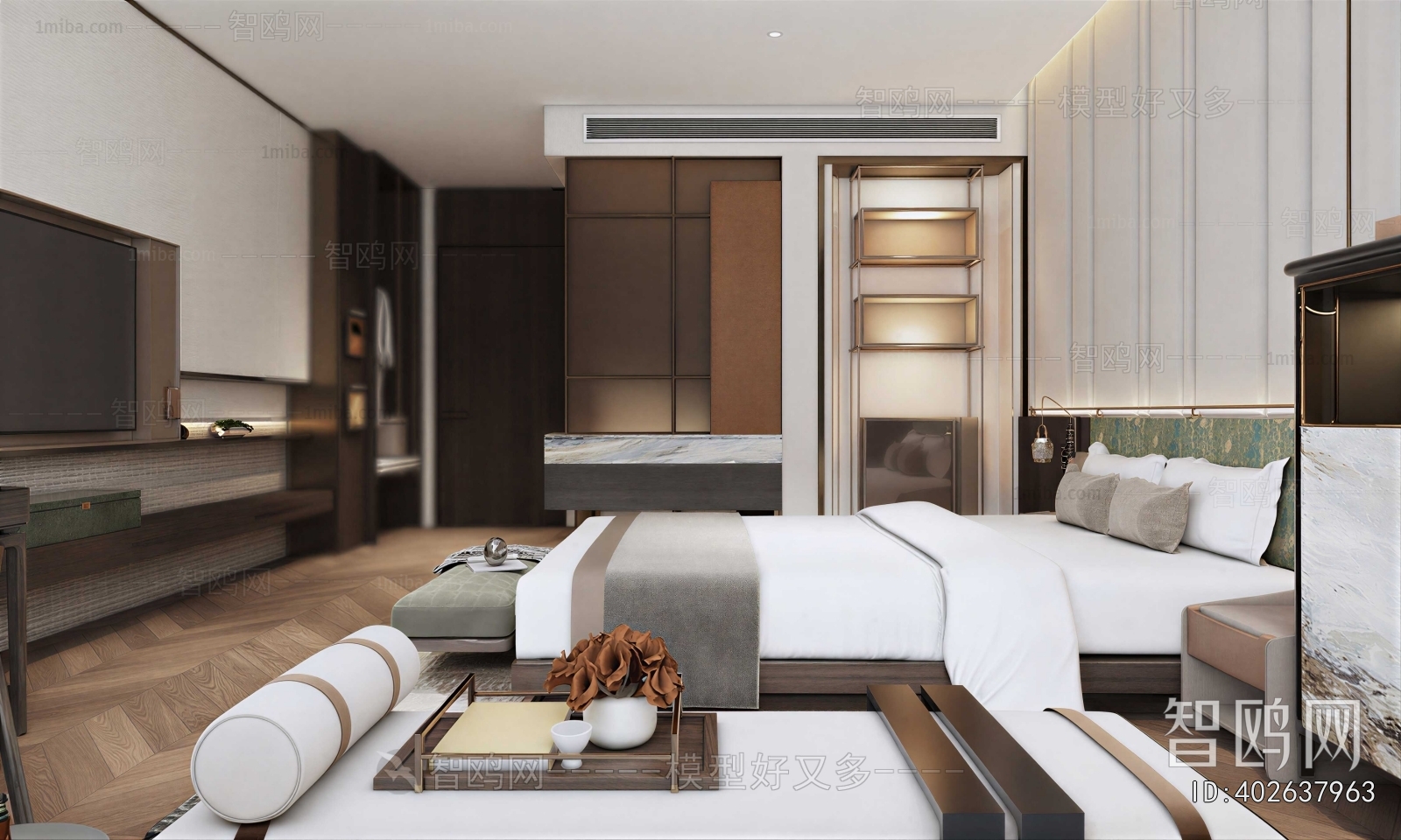 New Chinese Style Guest Room