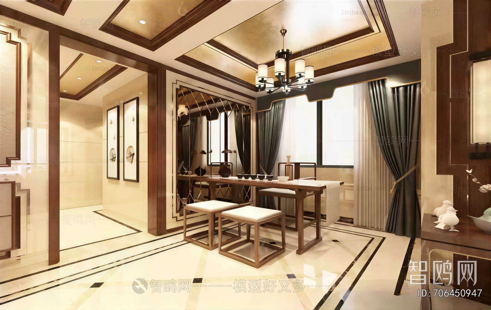 New Chinese Style Tea House